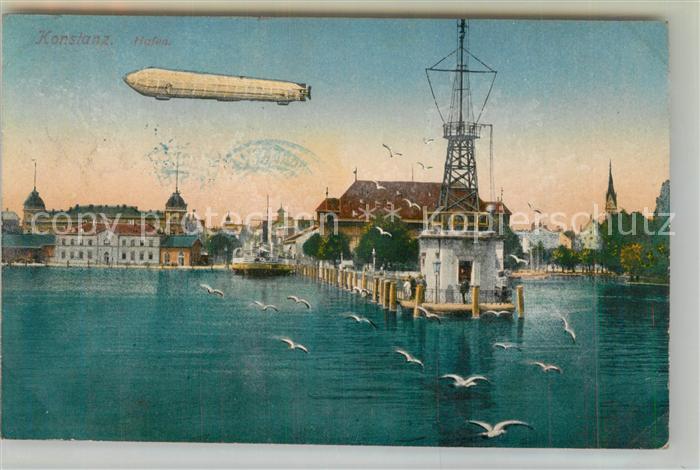 Konstanz Bodensee Hafen Zeppelin