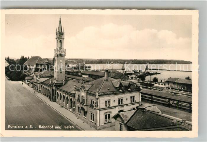 Konstanz Bodensee Bahnhof Hafen