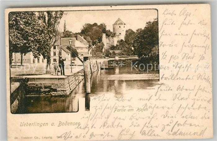 ueberlingen Bodensee Partie am Hafen