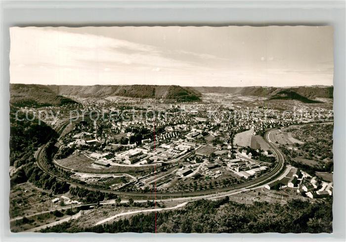 Geislingen Steige Fliegeraufnahme Panorama