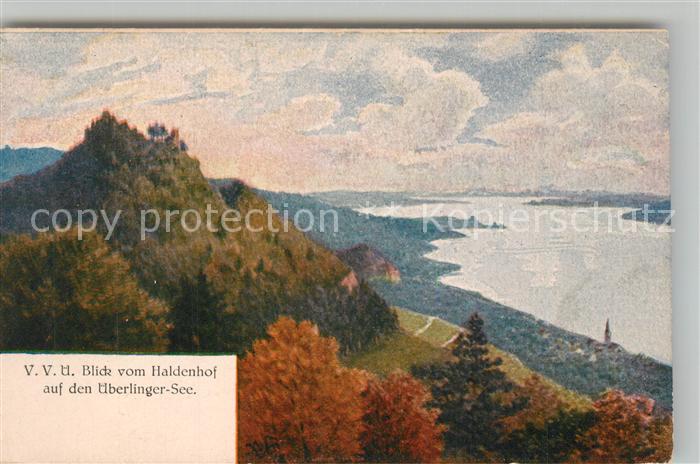 Haldenhof Sipplinger Berg Panorama ueberlinger See