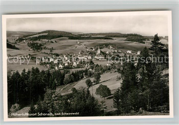 Schonach Schwarzwald Panorama