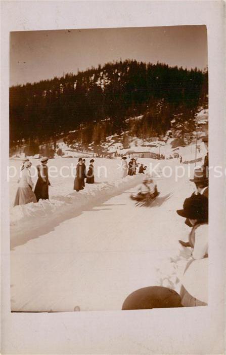 Davos GR Schlittenfahrt