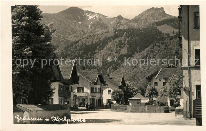 Grassau Chiemgau mit Hochplatte