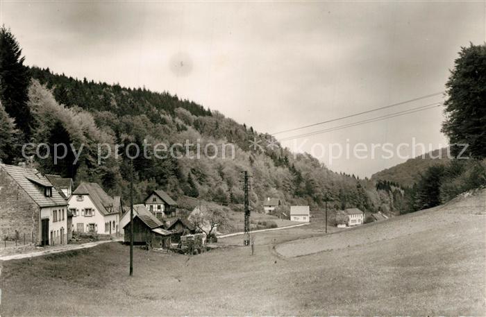 Schwarzbach Elmstein Dorfpartie