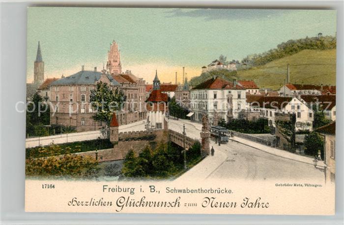 Freiburg Breisgau Schwabenthorbruecke