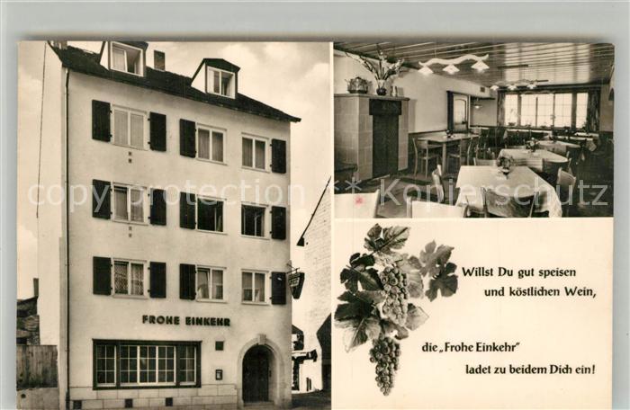 Freiburg Breisgau Gaststaette Frohe Einkehr Gaststube