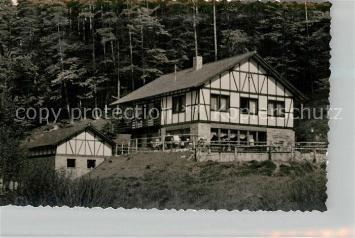 Erfenstein Raststaette Forsthaus Spangenberg