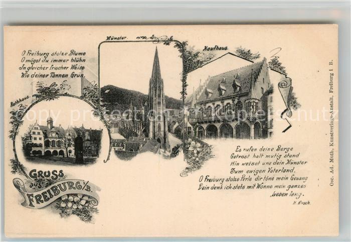 Freiburg Breisgau Muenster Historisches Kaufhaus