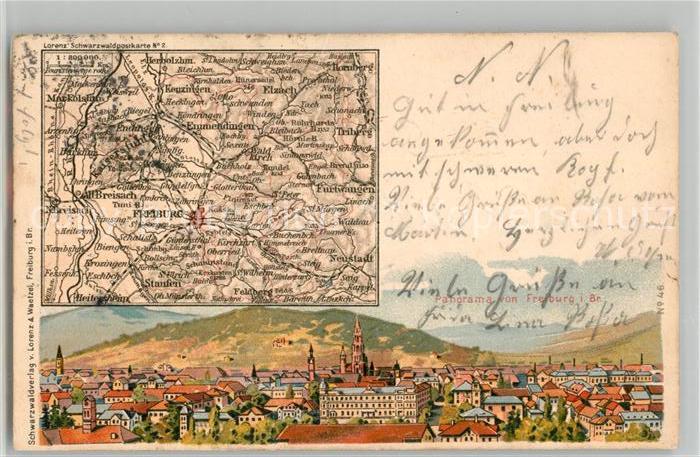 Freiburg Breisgau Panorama