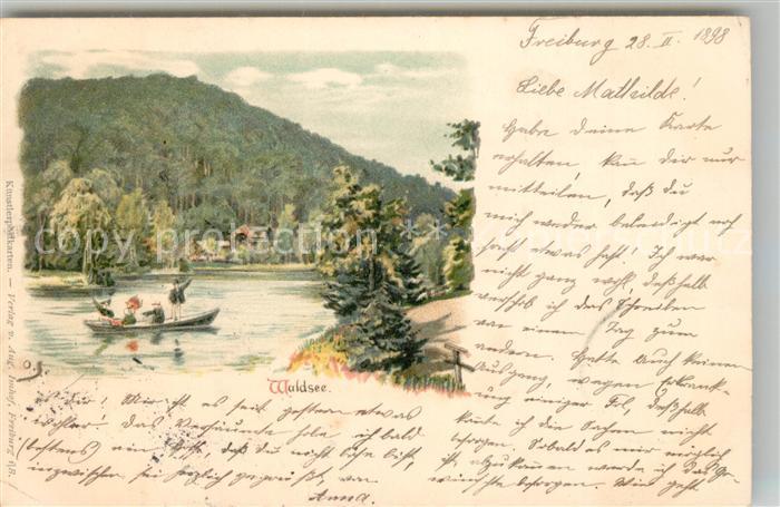 Freiburg Breisgau Waldseepartie