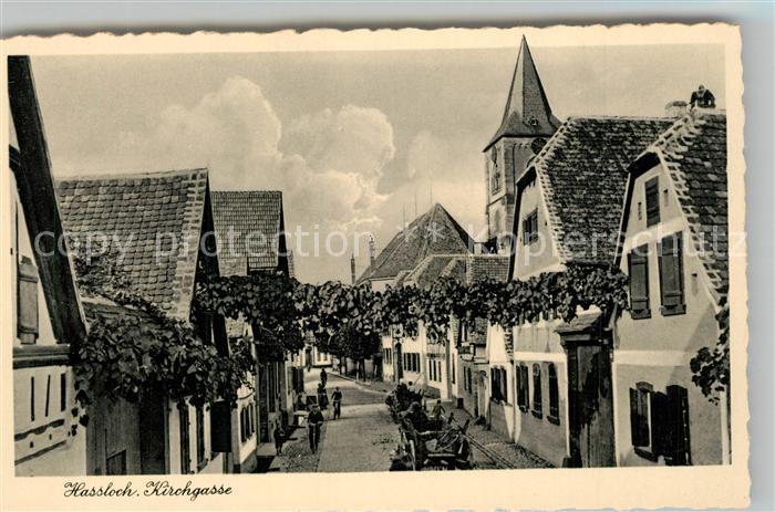 Hassloch Pfalz Kirchgasse