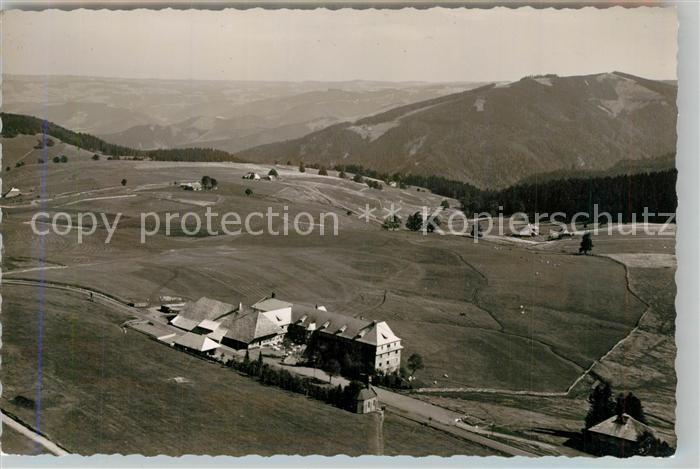 Todtnau Schwarzwald BW Fliegeraufnahme Hotel am Notschrei
