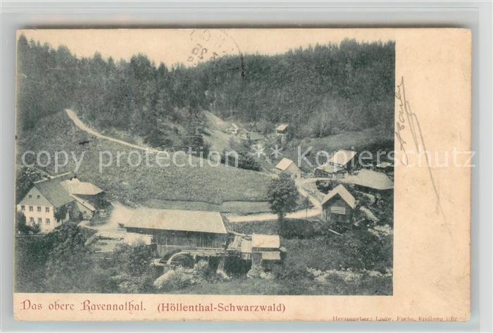 Hoellental Schwarzwald Oberes Ravennathal