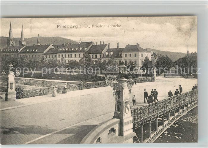 Freiburg Breisgau Friedrichsbruecke
