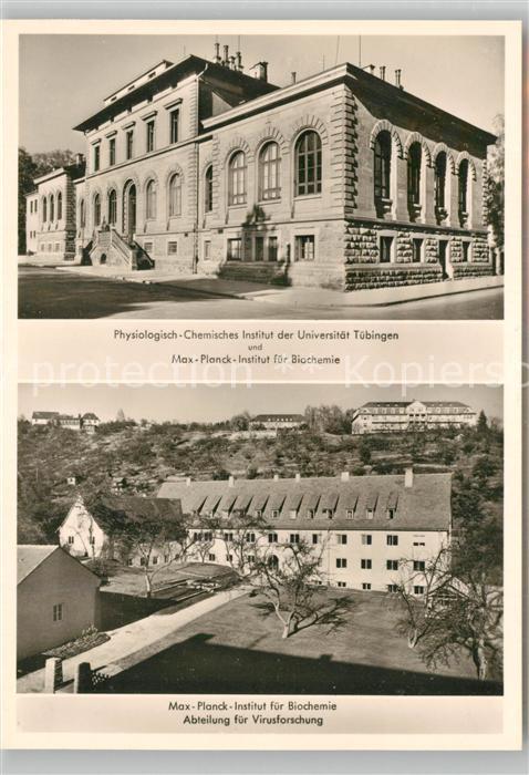 TueBINGEN BW Phys Chem Institut der Uni Tuebingen mit Max Planck Institut fuer B