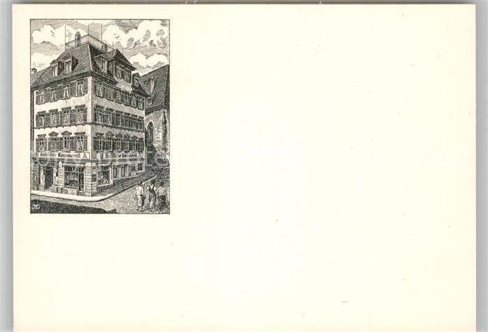 TueBINGEN BW Gaststaette Kaffee Kommerell