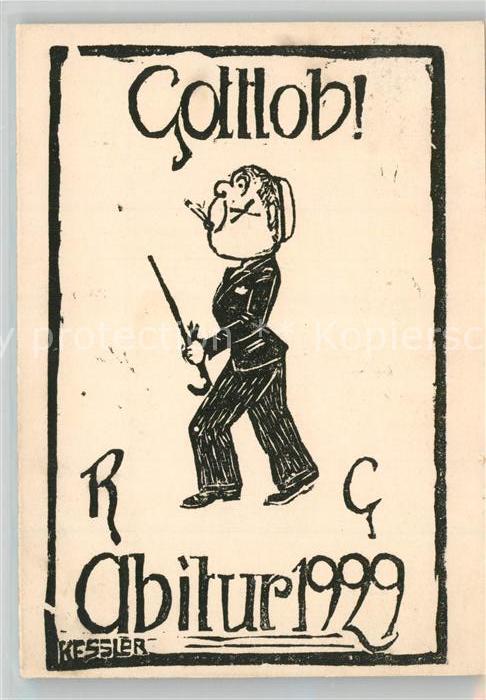 Freiburg Breisgau Abi Plakat von 1929