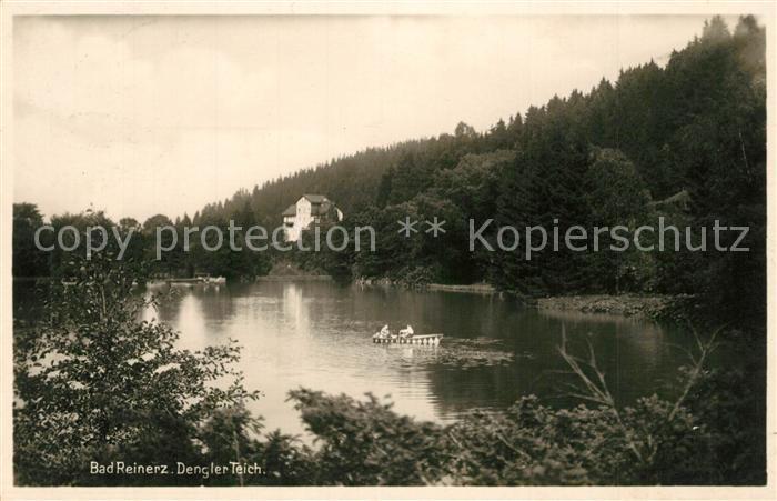 Bad Reinerz Niederschlesien Dengler Teich
