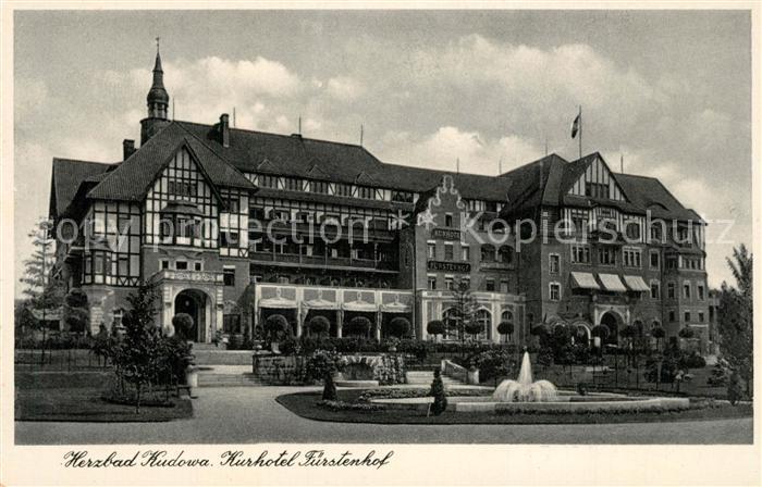 Bad Kudowa Niederschlesien Kurhotel Fuerstenhof