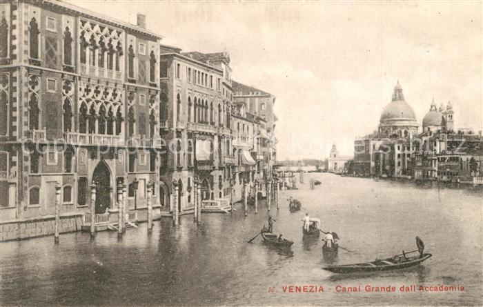 Venezia Venedig Canal Grande dall Accademia