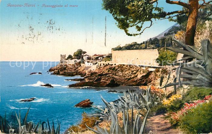 Nervi Passeggiata al mare