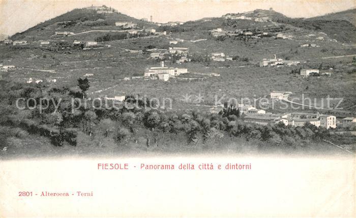 Fiesole Panorama della città e dintorni