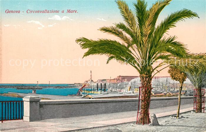 Genova Genua Liguria Circonvallazione a Mare