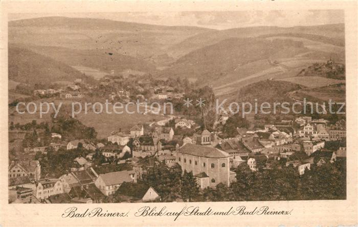 Bad Reinerz Niederschlesien Panorama