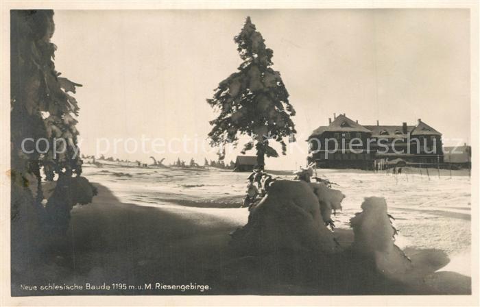 Schlesische Baude Winteraufnahme