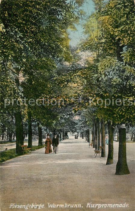 Warmbrunn Bad Kurpromenade