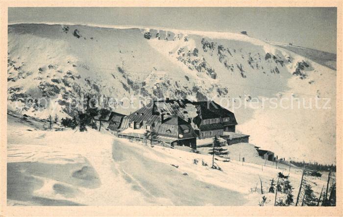Hampelbaude Winterlandschaft