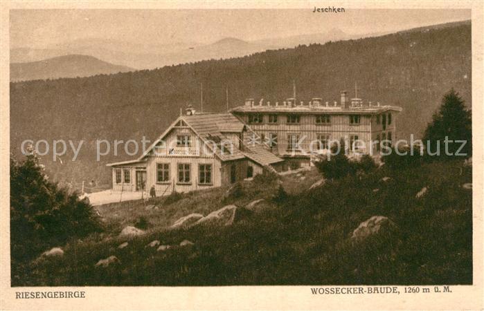 Wossecker Baude Gasthaus Riesengebirge