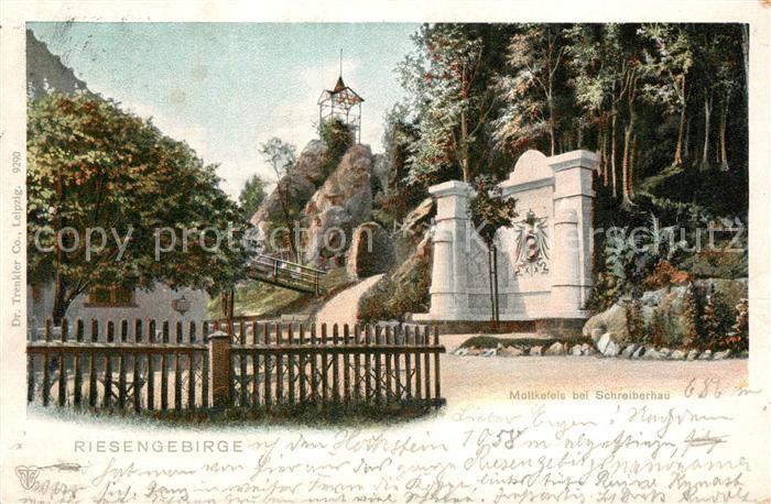 Schreiberhau Niederschlesien Moltkefels