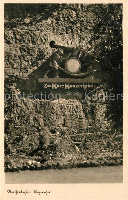 Oberschreiberhau Riesengebirge Wegweiser Kurplatz