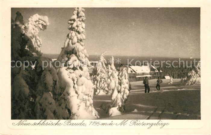 Neue Schlesische Baude Winterlandschaft