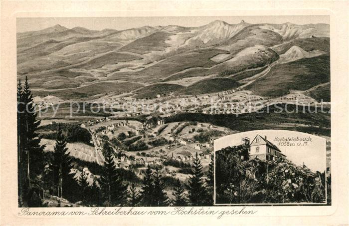 Schreiberhau Niederschlesien Panorama Hochsteinbaude