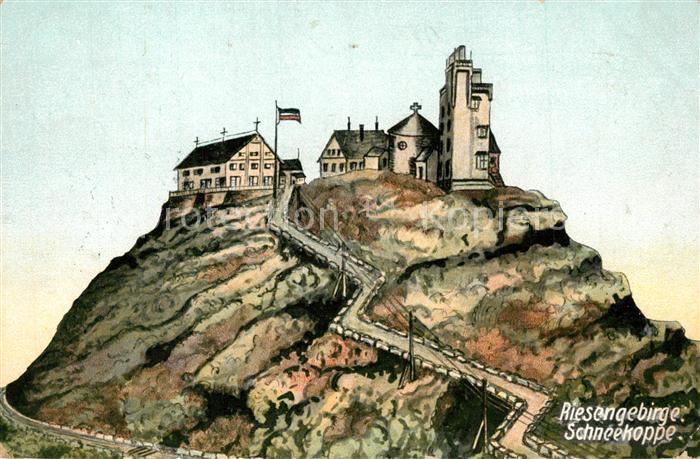 Schneekoppe Snezka Unterkunftshaus Gasthaus