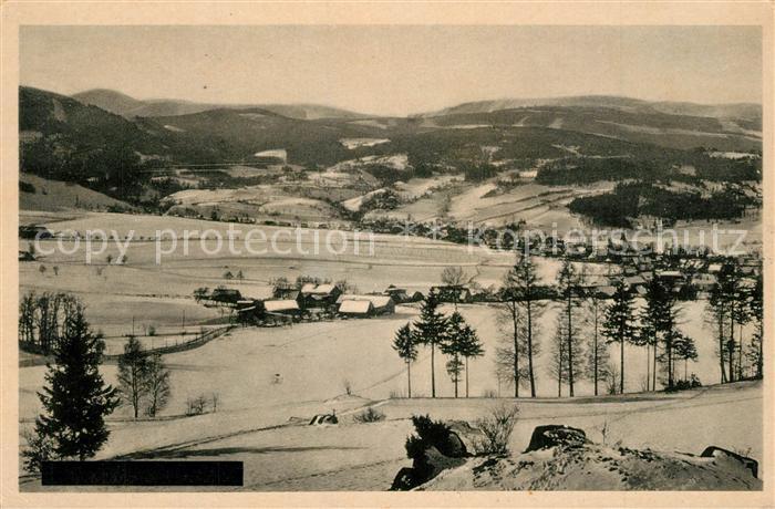 Seidorf Riesengebirge Schneekoppe Winterlandschaft