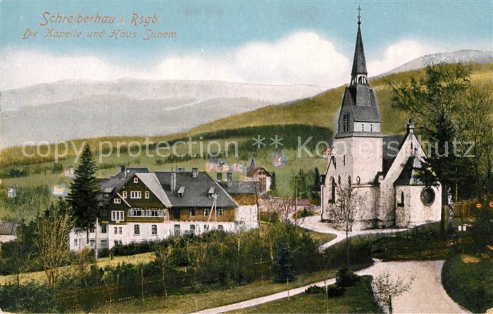 Schreiberhau Niederschlesien Kapelle Haus Sunem Kirche