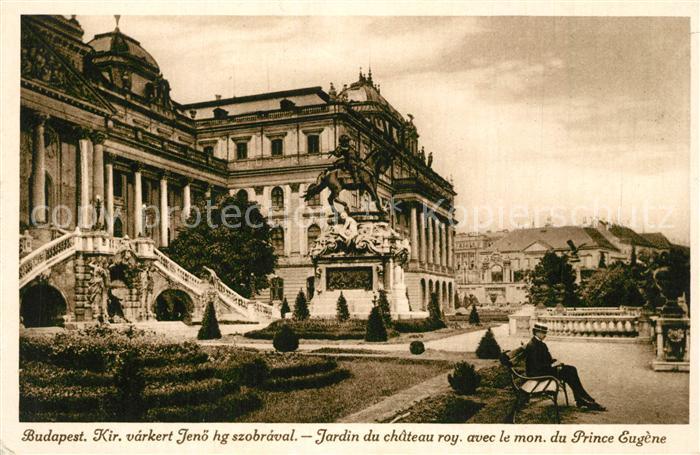 Budapest Burggarten Denkmal Erzherzog Eugen