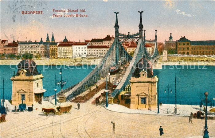 Budapest Franz Josefs Bruecke