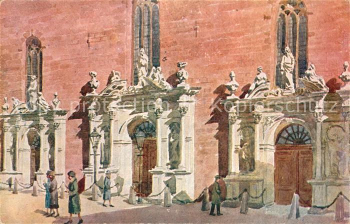 Riga Lettland Petri Kirche Portal