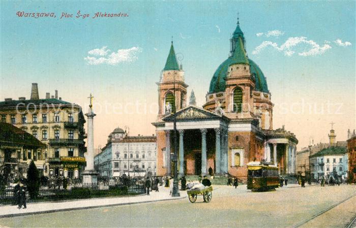 Warszawa Plac Aleksandra Strassenbahn
