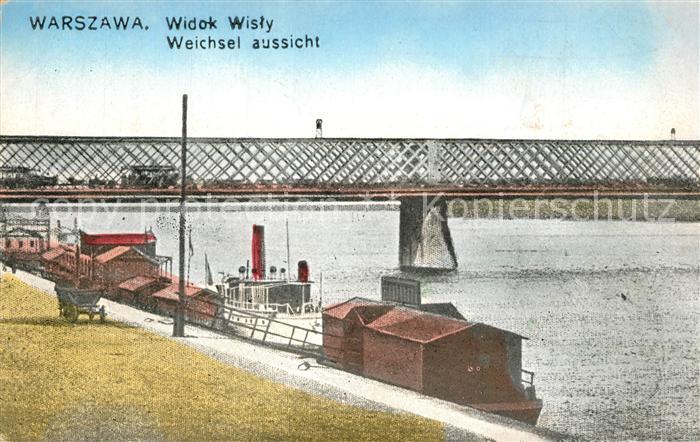 Warszawa Weichsel Bruecke