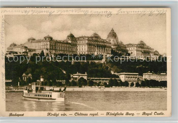 Budapest Koenigliche Burg