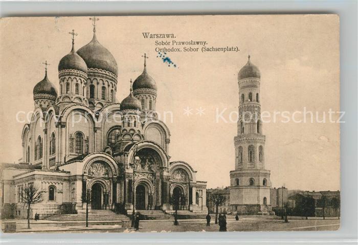 Warszawa Orthodoxe Kirche Sachsenplatz