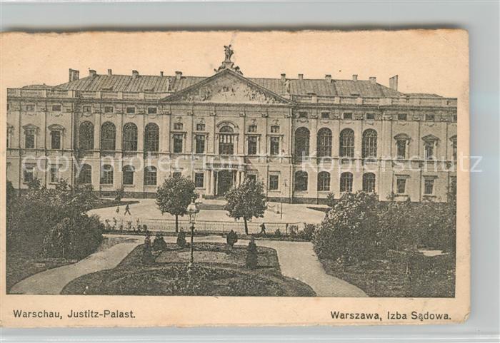 Warszawa Justizpalast