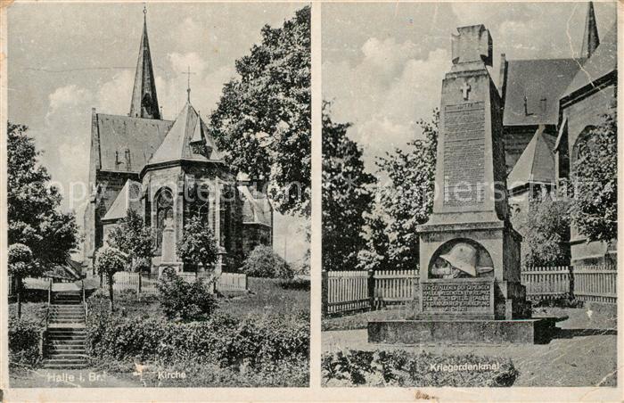 Halle Vlaams-Brabant Kirche Kriegerdenkmal