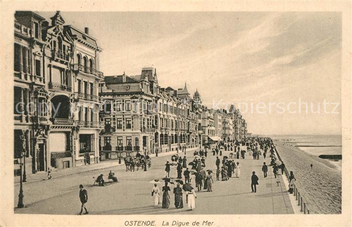 Ostende Oostende La Digue de Mer